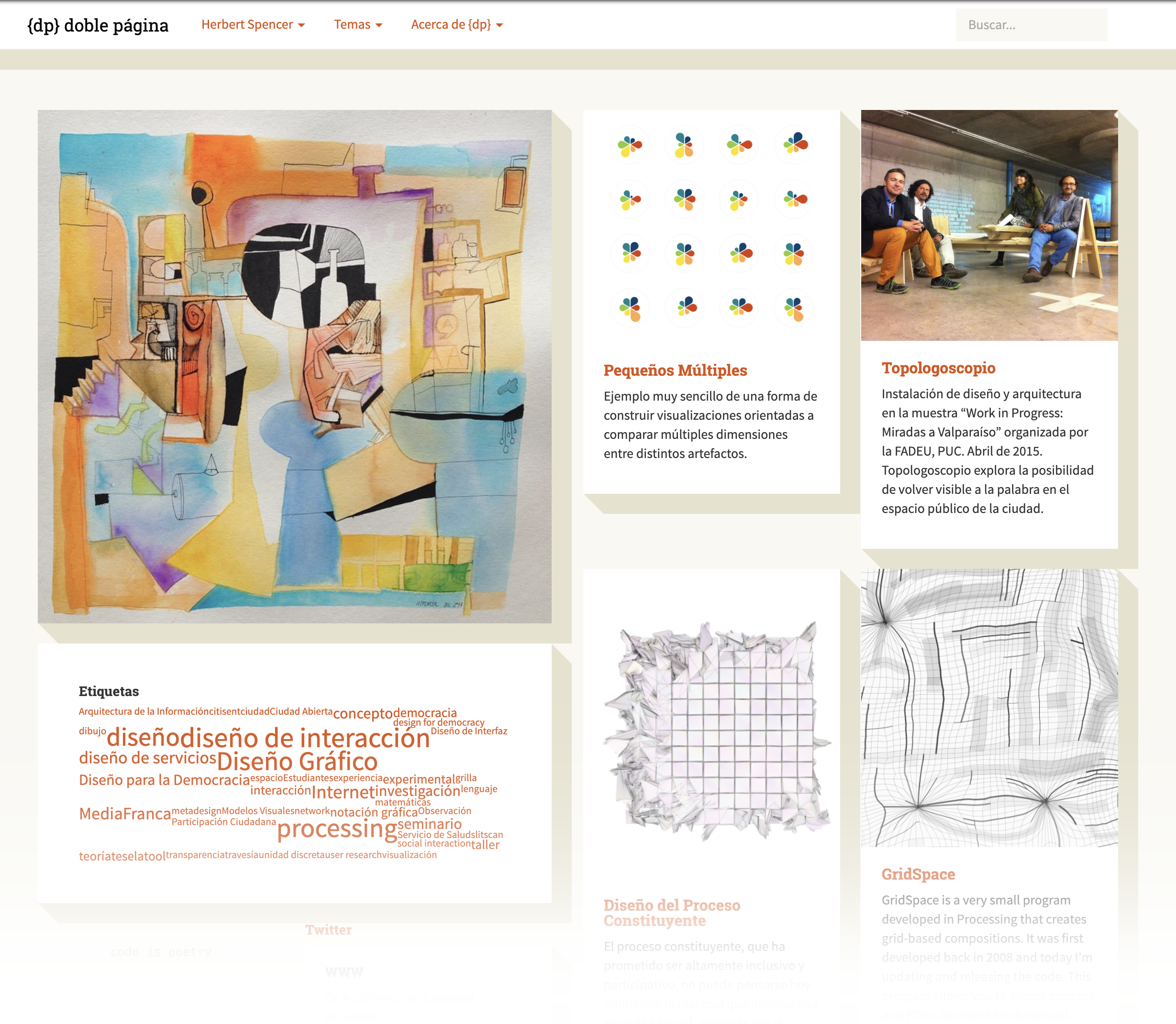 Doble Página original